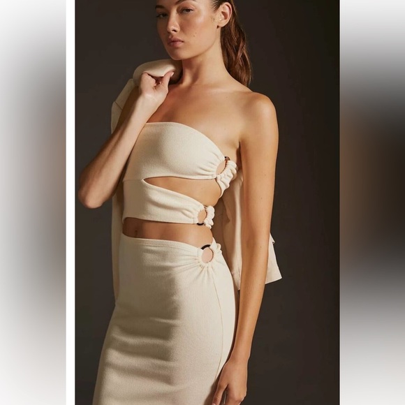 New with tags, medium, anthropology Bordeaux dress - Picture 1 of 10